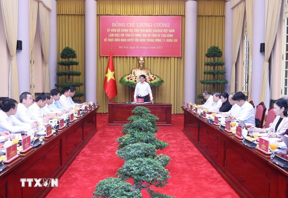 Sáp nhập Hưng Yên và Thái Bình, phải bố trí cán bộ hài hòa giữa 2 tỉnh - 2